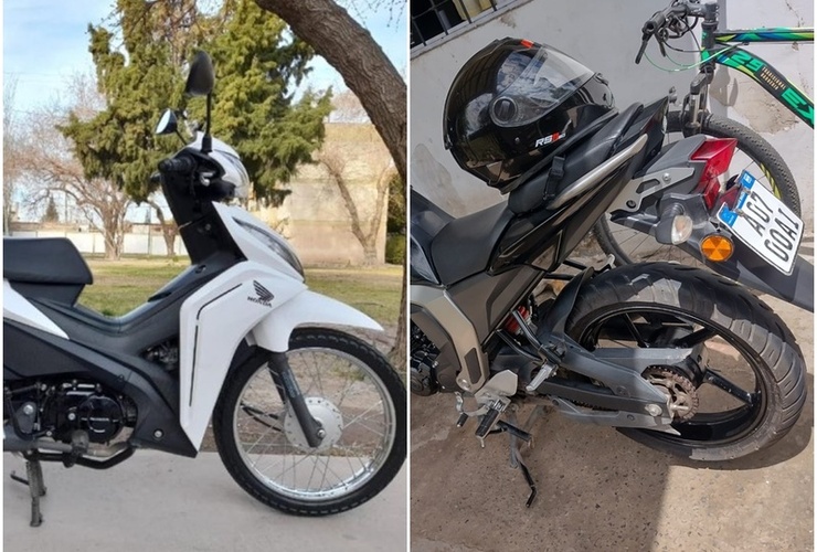 Imagen de Dos casos de robos de motos