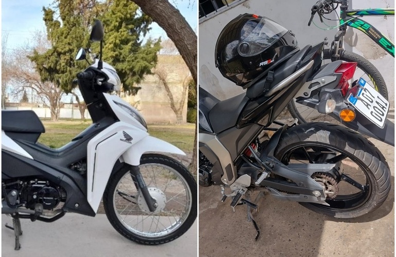 Imagen de Dos casos de robos de motos