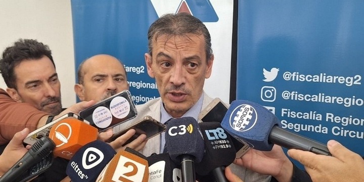 El fiscal Ademar Bianchini. (Radio 2/Rosario3)