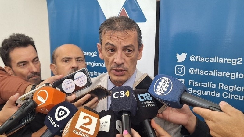El fiscal Ademar Bianchini. (Radio 2/Rosario3)