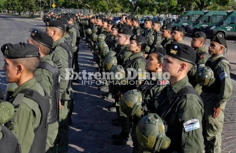 Imagen de Se puso en funcionamiento el Plan Bandera con fuerzas federales en Rosario contra el narcotráfico