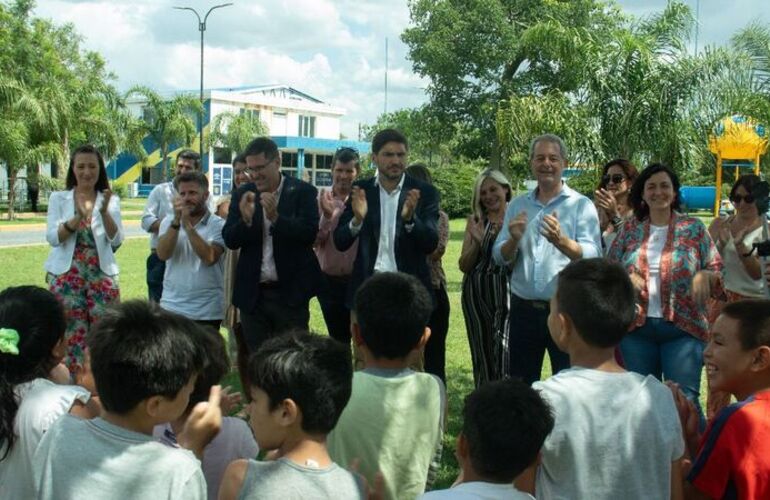 Imagen de Pullaro arribó a Arroyo Seco para abrir la temporada de las #EscuelasDeVerano