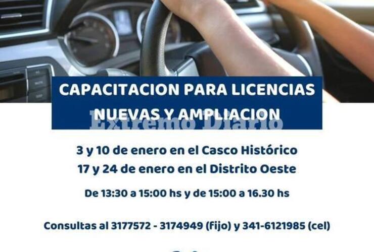 Imagen de Alvear: Habrá nuevas fechas para obtener licencias y ampliaciones