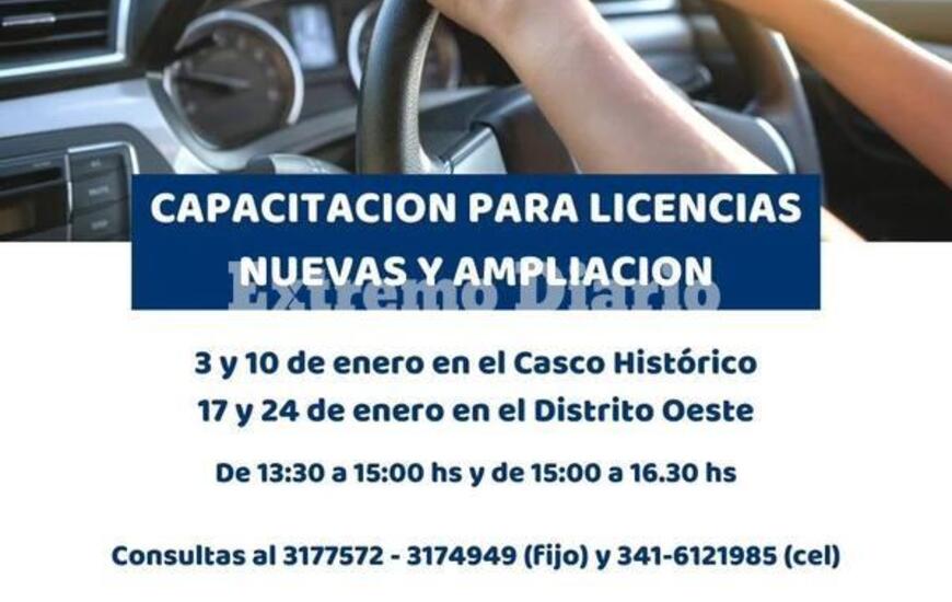 Imagen de Alvear: Habr&aacute; nuevas fechas para obtener licencias y ampliaciones