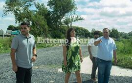 Imagen de H&aacute;bitat: Recorrida por Mi Lote con autoridades provinciales
