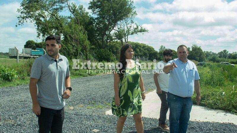 Imagen de H&aacute;bitat: Recorrida por Mi Lote con autoridades provinciales