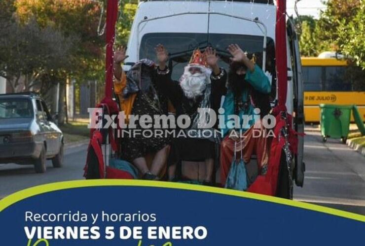 Imagen de Alvear: Los Reyes Magos recorrerán la localidad