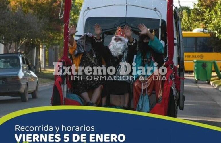 Imagen de Alvear: Los Reyes Magos recorrerán la localidad