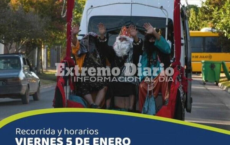 Imagen de Alvear: Los Reyes Magos recorrer&aacute;n la localidad