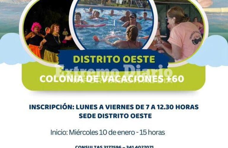 Imagen de Comienza la colonia +60 en el Distrito Oeste de Alvear