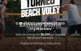 Imagen de Llega el segundo torneo de beach voley en el Club Uni&oacute;n