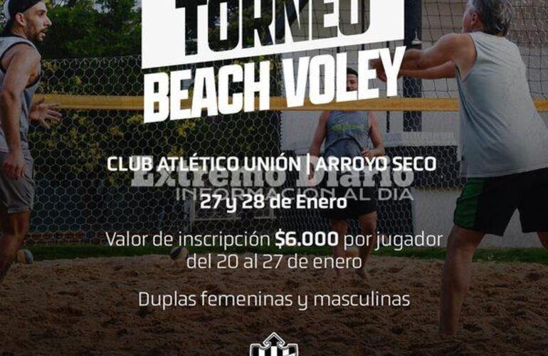 Imagen de Llega el segundo torneo de beach voley en el Club Uni&oacute;n