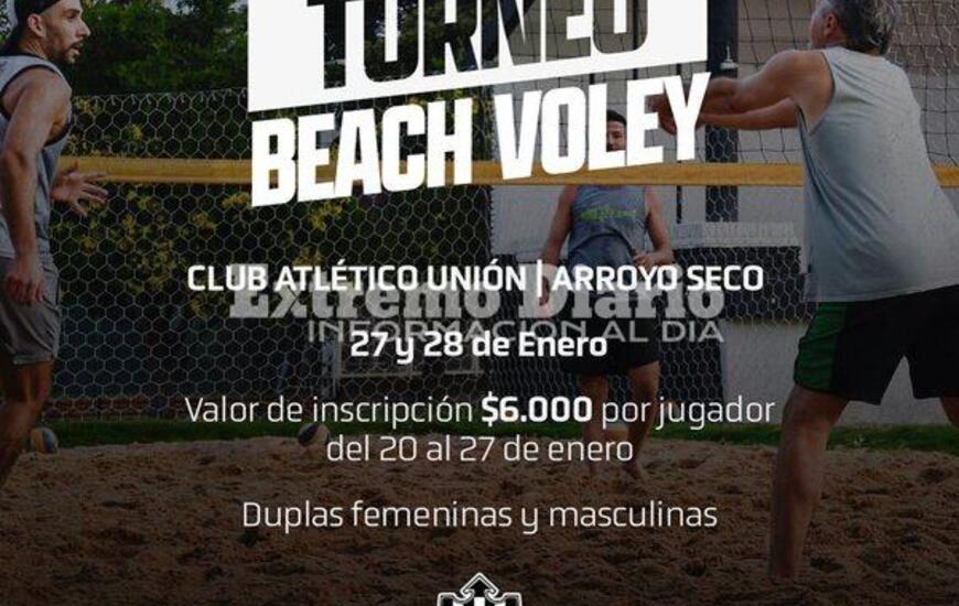 Imagen de Llega el segundo torneo de beach voley en el Club Uni&oacute;n