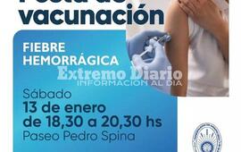 Imagen de Arroyo Seco: Posta de vacunaci&oacute;n contra la Fiebre Hemorr&aacute;gica Argentina