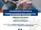 Imagen de Alvear: Campaña de vacunación contra la Fiebre Hemorrágica Argentina