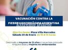 Imagen de Alvear: Campaña de vacunación contra la Fiebre Hemorrágica Argentina