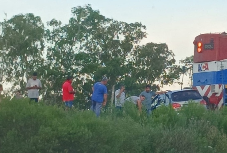 El accidente se registró en la tarde de este martes.