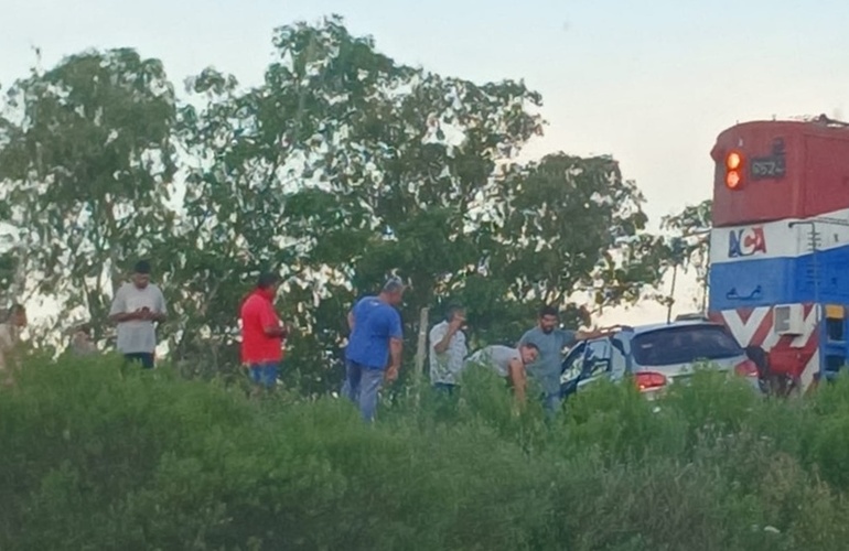 El accidente se registró en la tarde de este martes.