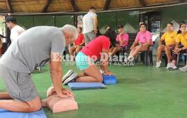 Imagen de Alvear: Capacitaci&oacute;n en RCP para profesores del Polideportivo