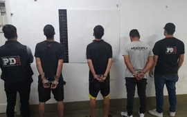 Los tres detenidos quedaron a disposici&oacute;n de la Fiscal&iacute;a. (PDI)