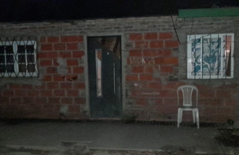 La vivienda donde encontraron el cuerpo.