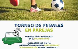 Imagen de Alvear: Torneo de penales en parejas