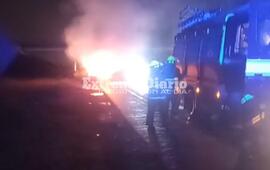 Imagen de Incendio de una camioneta