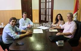 Stangoni se reuni&oacute; con Tonelli para acordar la acci&oacute;n