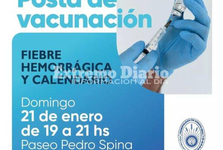 Imagen de Nueva jornada de vacunación contra la Fiebre Hemorrágica Argentina en Arroyo Seco
