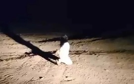 Imagen de Terror en Tucum&aacute;n: graban a una mujer �fantasma� caminando de noche en un cementerio
