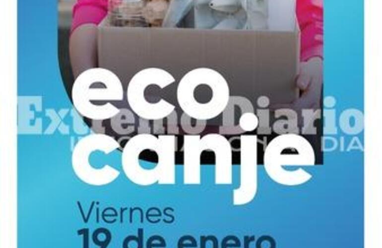 Imagen de Viernes de ecocanje en la plaza 9 de Julio