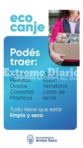 Imagen de Viernes de ecocanje en la plaza 9 de Julio