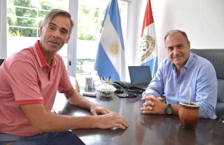 Imagen de Encuentro entre Pighin y Seghezzo fortalece la colaboración para el desarrollo en Alvear