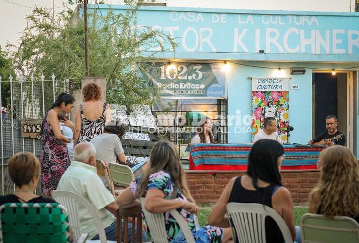 El encuentro se realiz&oacute; en inmediaciones de la Casa de la Cultura N&eacute;stor Kirchner