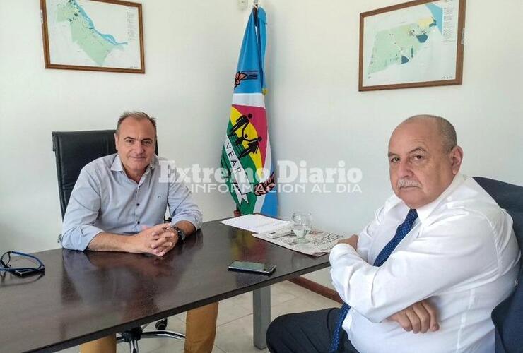 Imagen de Alvear: Reuni&oacute;n con el Secretario de Seguridad P&uacute;blica de Santa Fe