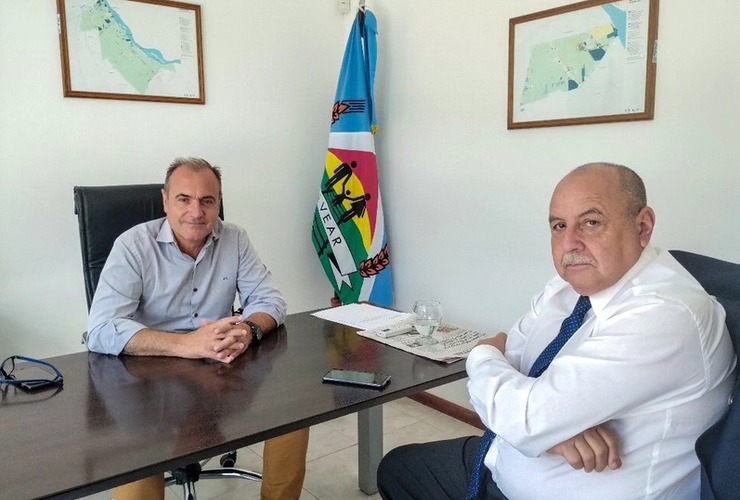 Imagen de Encuentro Estrat&eacute;gico entre el Presidente Comunal de Alvear y el Secretario de Seguridad P&uacute;blica Provincial