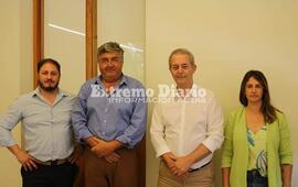 Imagen de Daniel Tonelli visit&oacute; la Sede Central de IAPOS en Rosario
