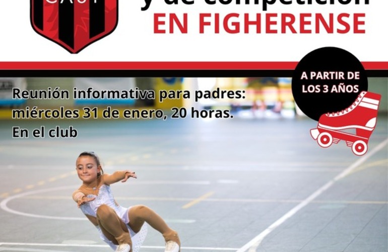 Imagen de Patín Artístico y Competitivo para Sp. Figherense en este 2024.