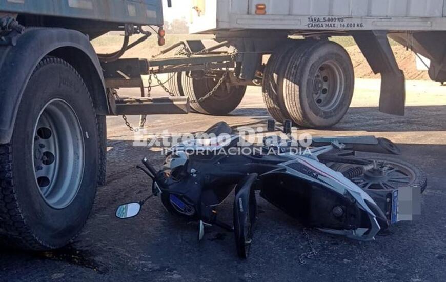 El siniestro tuvo lugar esta ma&ntilde;ana.