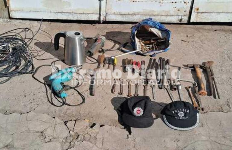 Imagen de Dos detenidos y recuperación de bienes robados tras una serie de 11 allanamientos