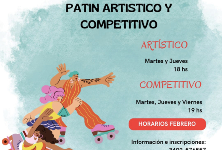 Imagen de Pat&iacute;n Art&iacute;stico y Competitivo en la Sociedad Italiana.