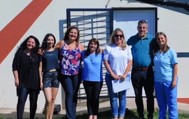Imagen de Centro de Salud Animal: Autoridades de Alvear, visitaron Pueblo Esther