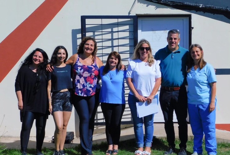 Imagen de Centro de Salud Animal: Autoridades de Alvear, visitaron Pueblo Esther