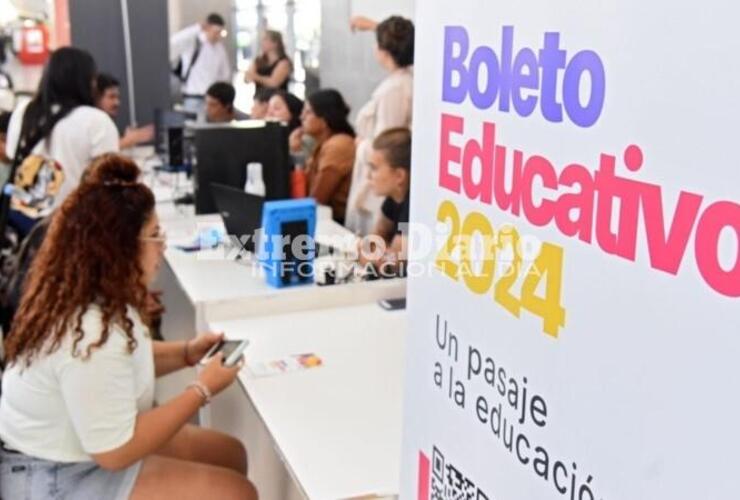 Imagen de Más de 100 mil inscriptos en la primera semana del Boleto Educativo 2024