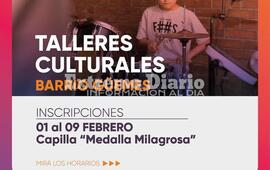 Imagen de Abren las inscripciones a los talleres en el barrio G&uuml;emes