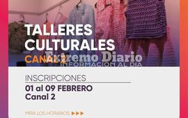 Imagen de Abren las inscripciones a los talleres en Canal 2