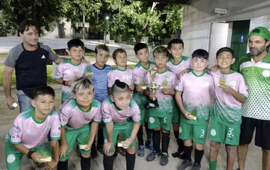 Imagen de La categor&iacute;a 2013 de Los Amigos de la Estaci&oacute;n, fue Subcampeona en San Nicol&aacute;s.