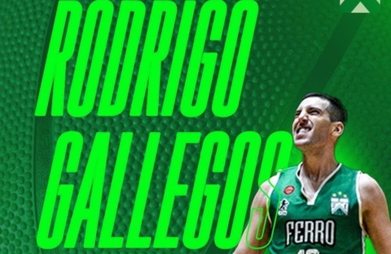 Imagen de Rodrigo Gallegos, vuelve a Ferro Carril Oeste.