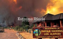 Imagen de Incendio en Los Alerces: ya son m&aacute;s de dos mil las hect&aacute;reas quemadas del Parque Nacional