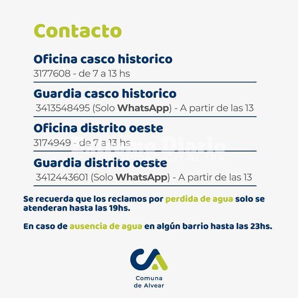 Imagen de Alvear: Aviso importante para los vecino de la localidad